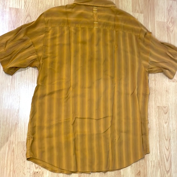 Praha Men’s Button Up Yellow - Picture 4 of 5